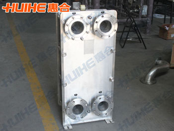 展示板式換熱器真實(shí)圖片